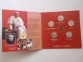 рядък сет 5 монети Малтийски орден, тираж 5 000; Ordine di Malta , снимка 2