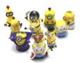 10 бр миньоните Minions миньони пластмасови фигурки играчки за игра и украса на торта фигурка, снимка 2