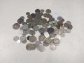 100бр световни монети от бял метал, снимка 3
