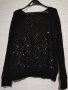 СТРАХОТНА БЛУЗА С ЛЪСКАВИ ЧЕРНИ ПАЕТИ XL, снимка 6