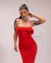 Еластична стилна дамска рокля , снимка 4