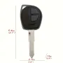 Кутийка за ключ с 2 бутона за SUZUKI Vitara, Swift, Ignis и други, с острие HU87/133, снимка 2