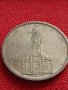 СРЕБЪРНА МОНЕТА 5 райхсмарки 1935г. Първа годишнина Нацистки режим ГАРНИЗОННА ЦЪРКВА ПОТСТДАМ 26686, снимка 9