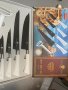 Комплект кухненски ножове и белачка версаче, снимка 1 - Прибори за хранене, готвене и сервиране - 37507088