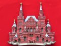 Автентичен дървен 3D магнит от Москва, Русия-серия-, снимка 4