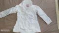 8г. Тънко детско яке, шлифер, бяло, снимка 1 - Детски якета и елеци - 37064371