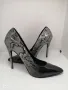 Дамски обувки на ток с змийски принт- 40- 41 номер  , снимка 7