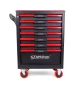 Празен шкаф за инструменти със 7 чекмеджета StahlMayer Red Line, снимка 4