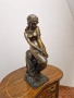 Прекрасна стара антикварна френска бронзова фигура пластика статуетка , снимка 4