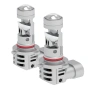 LED диодни крушки за фарове с Лупа - 9005 CANBUS, 12V, 40W, 12 400LM, снимка 2
