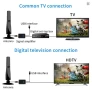Цифрова антена за ефирна телевизия ТВ TV antena HDTV , снимка 7