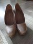 Високи обувки с чанта, снимка 1 - Дамски обувки на ток - 43409840