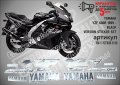 YAMAHA YZF 600R 1999 - BLACK VERSION STICKER SET, снимка 1 - Аксесоари и консумативи - 43321703