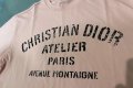 Christian Dior оувърсайз тениска , снимка 2