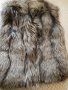 Елек,италиански,нов,сребърна лисица,цели кожи,висок клас,качество, снимка 4