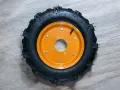 Гуми за мотофреза - Вътрешна + Външна + Джанта 4х10, снимка 1