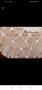 Дамски плетен шал бял триъгълен , снимка 1 - Шалове - 39325815