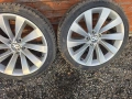 Лети джанти 18" с VW Passat CC с зимни гуми дот 2025 , снимка 2