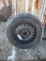 резервна джанта с гума за  opel corsa C джанти 4x100 r14 - 14 цола -НЕ Е патерица -цена 25лв - 4 x 1, снимка 1