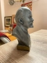Бюст на В. И. Ленин, алуминий, 70-те години, снимка 5