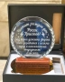 Кристални плакети с гравиран надпис, снимка 17