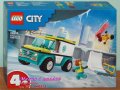 Продавам лего LEGO CITY 60403 - Линейка за спешна помощ и сноубордист, снимка 1 - Образователни игри - 43863299