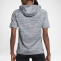 Nike Women’s THERMA Short Sleeve Running Hoodie - страхотна дамска блуза КАТО НОВА, снимка 4