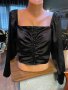Дамски блузи с буфан ръкав, снимка 1 - Блузи с дълъг ръкав и пуловери - 43282309