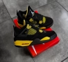Air Jordan 4 Retro Black/Yellow мъжки маратонки , снимка 4