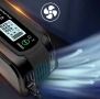 Многофункционално зарядно устройство за акумулатори 10A - 12V/24V, снимка 6