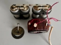 Тороидален трансформатор за усилвател + кондензатори, снимка 2
