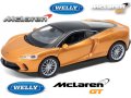 Метална количка McLAREN GT 2019 WELLY Мащаб 1:34, снимка 1 - Колекции - 42429092