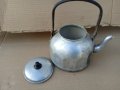 Стар български алуминиев чайник БДС, снимка 2
