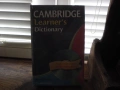 Продавам речник CAMBRIDGE Learner s чисто нов+CD, снимка 1