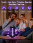 Електрически убиец на насекоми Meoligr, 2 в 1, UV лампа за комари 4200 V с LED светлина, безвкусен , снимка 2