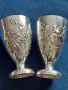 Три двойки маркови Сребърни чаши за вода или бира,вместимост 330 мл.Сребро 800 сребърна кана, снимка 3