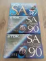 Лот от 3 бр аудио касети TDK SA90 SA 90 нови OVP, снимка 1