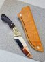 Ръчно изработен ловен нож от марка KD handmade knives ловни ножове , снимка 2