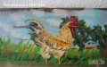 картини, картина, петел кокошка пилета, гоблен, цветя, натюрморт , снимка 4