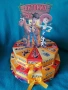 Картонена торта Играта на играчките, снимка 1