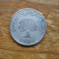 монети – Тунис, снимка 6 - Нумизматика и бонистика - 27064716