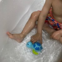 3271 Плуваща костенурка за баня, детска играчка за баня, с навиване , снимка 3 - За банята - 34914136