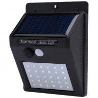 Соларна 30 LED диода лампа-със сензор за движение, снимка 2 - Лед осветление - 33274395