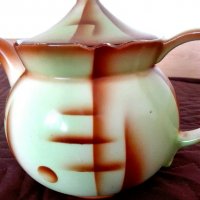 Порцеланов чайник Bihl Чехословакия, снимка 3 - Антикварни и старинни предмети - 33657921