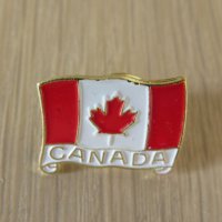 Значка - флаг Канада, снимка 1 - Други ценни предмети - 27059637
