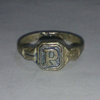 Старинен пръстен над стогодишен сачан - 73191, снимка 2 - Антикварни и старинни предмети - 28988607