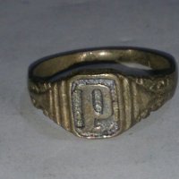 Старинен пръстен сачан - 59791, снимка 1 - Пръстени - 29005408