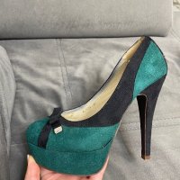 Обувки, снимка 1 - Дамски обувки на ток - 40852530