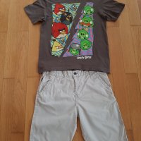 Детски дрешки:блузки DKNY,Armani,LCW,H&M и къс панталон TRN  за 10 г.момче:, снимка 9 - Детски комплекти - 28150874