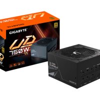 Захранване Gigabyte GP-UD750GM 750W, 80 Plus Gold, Active PFC, 120 mm fan, чисто ново, неразпечатано, снимка 1 - Захранвания и кутии - 43168098